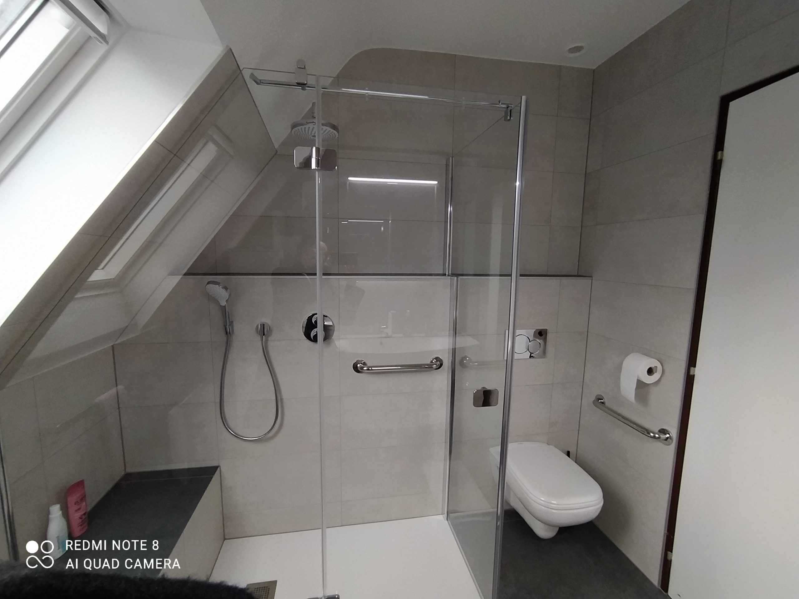 projet renovation salle bain baignoire douche apres