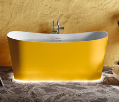 Baignoire salle bain vitaminée classique art deco Novellini