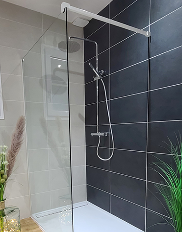 renovation salle bain receveur colonne douche