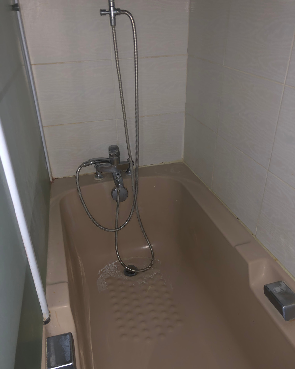 Projet rénovation salle de bain douche avant