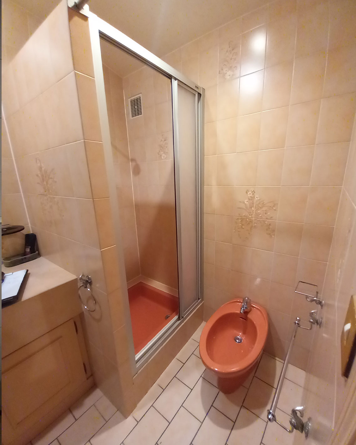 projet renovation salle bain douche  wc Dupre Saintes avant