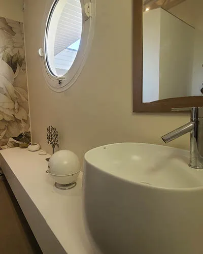 projet renovation salle bain vitamine S2ED vasque Montamise 86 photo apres