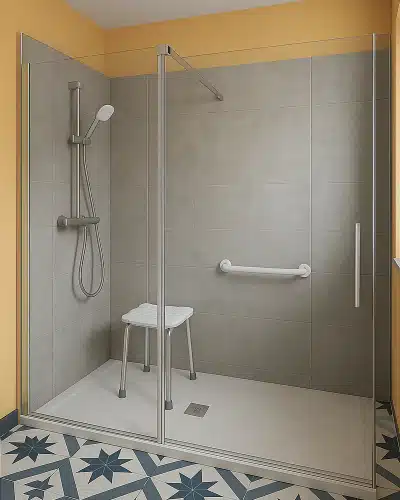Rénovation complète d'une salle de bains par Myotte dans le Doubs (25), photo après-3D Myotte&cie senior Rénovation complète d'une salle de bains par Myotte dans le Doubs (25), image 3D