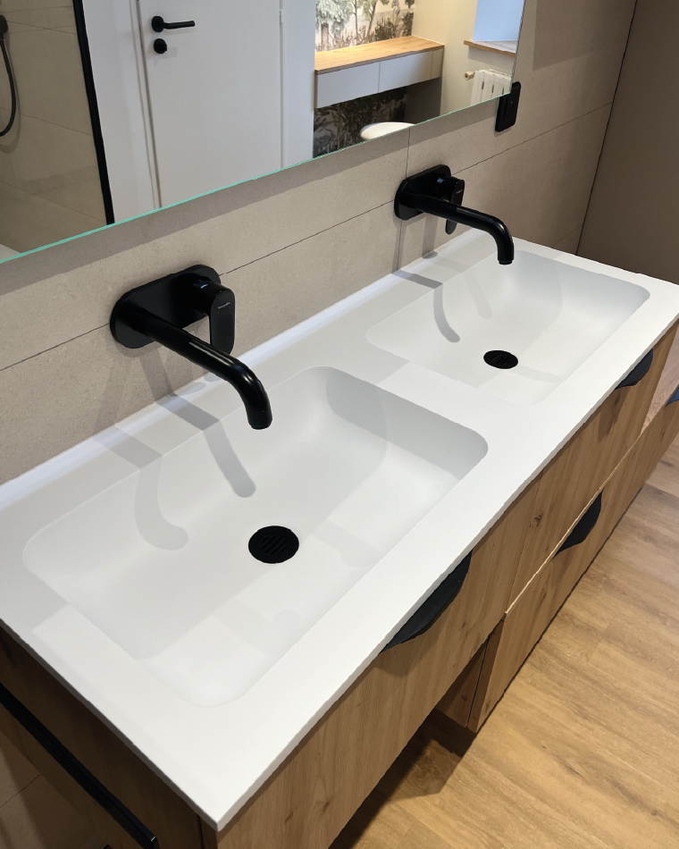 Rénovation complète d'une salle de bains par Myotte de Servin (25), photo après Rénovation complète d'une salle de bains par Myotte dans le Doubs (25), photo après