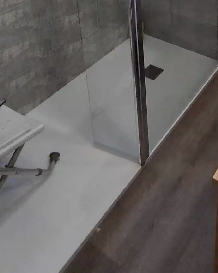 projet-renovation-salle-bains-douche-DUPRE-APRES renovation salle bain miroir LED