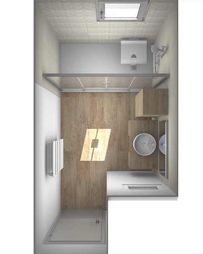renovation-sdb-dupre-3D Projet rénovation salle de bain douche 3D