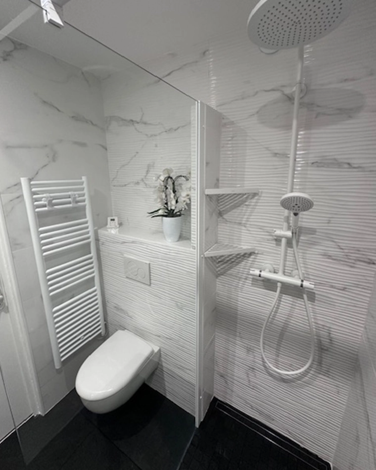 rénovation salle de bain, par Dalmasso sur Antibes (06), photo colonne