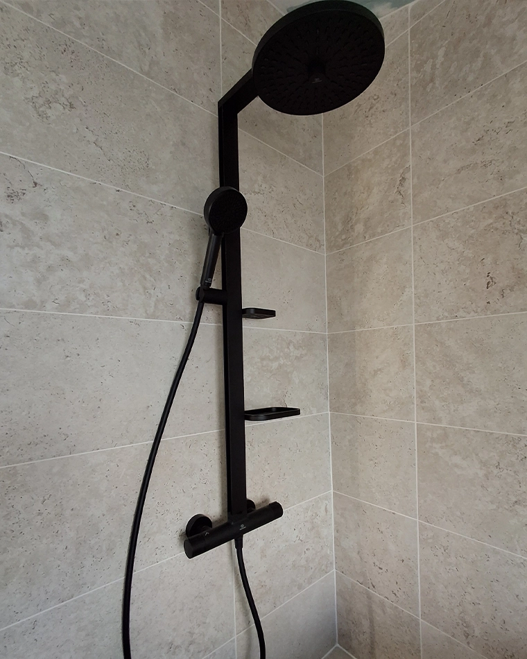 projet-renovation-salle-bains-douche-DUPRE-APRES renovation salle bain miroir LED