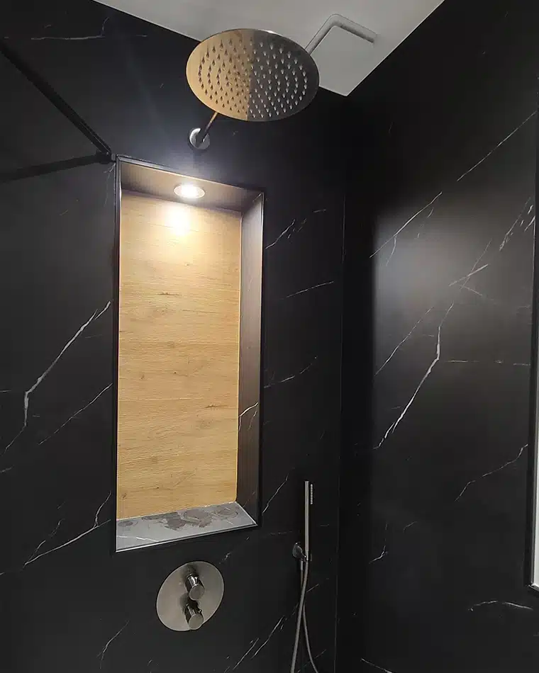 renovation salle bain receveur colonne douche