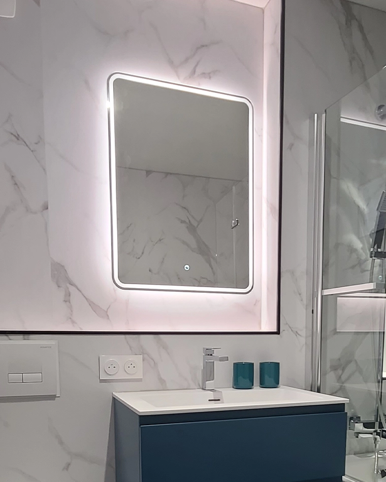 renovation salle bain receveur colonne douche