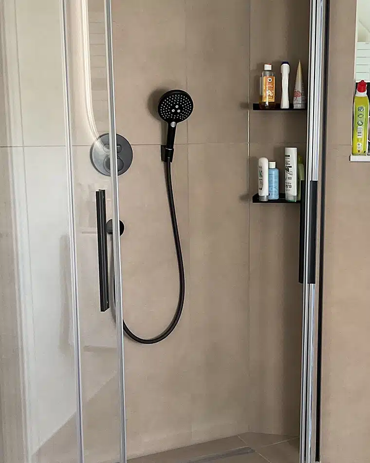 Rénovation complète d'une salle de bain dans un style Nature Zen dans le Haut-Rhin (68) photo après