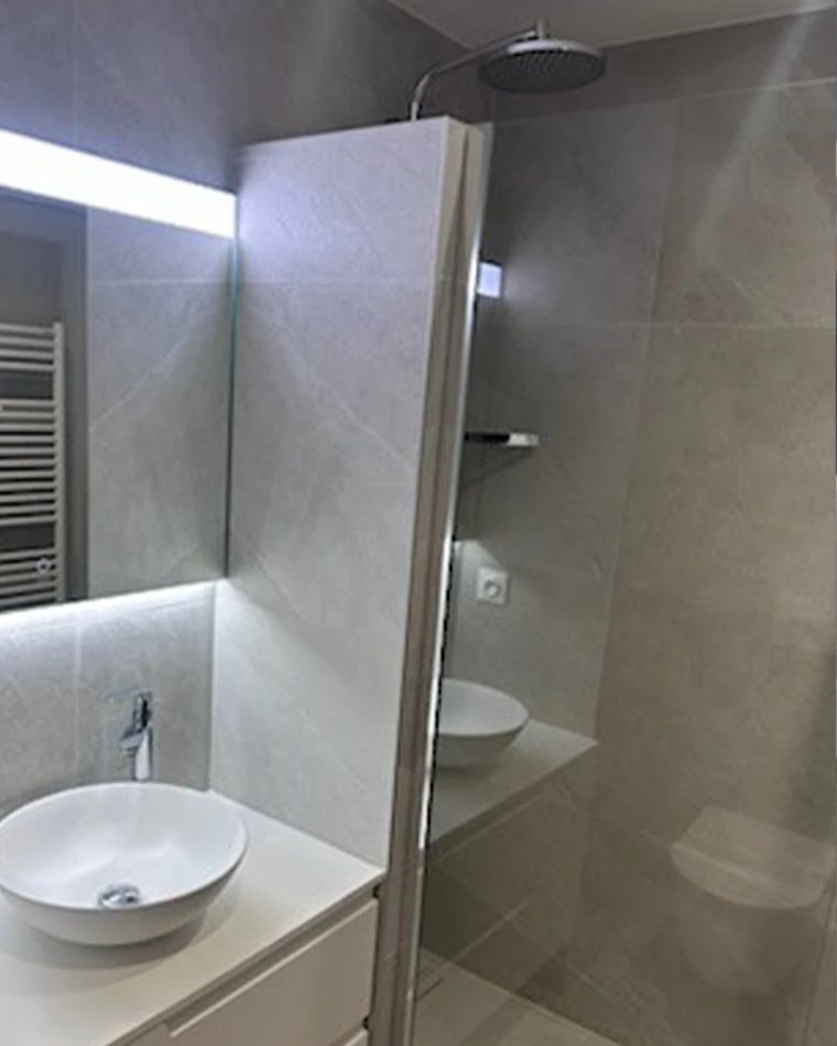 rénovation salle de bain, par Dalmasso sur Antibes (06), photo mitigeur