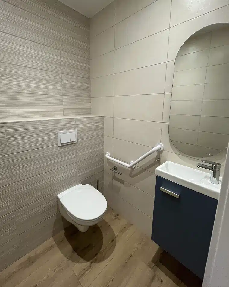 Rénovation complète d'une salle de bains par Myotte dans le Doubs (25), photo après